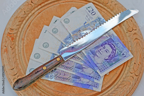 slice of the money