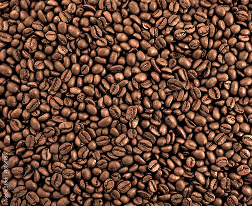 Coffee beans  background