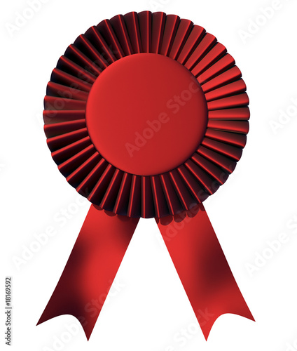 Ribbon first place award