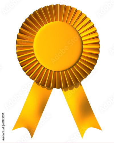 Ribbon first place award