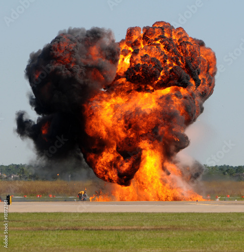 Fotografering Giant explosion