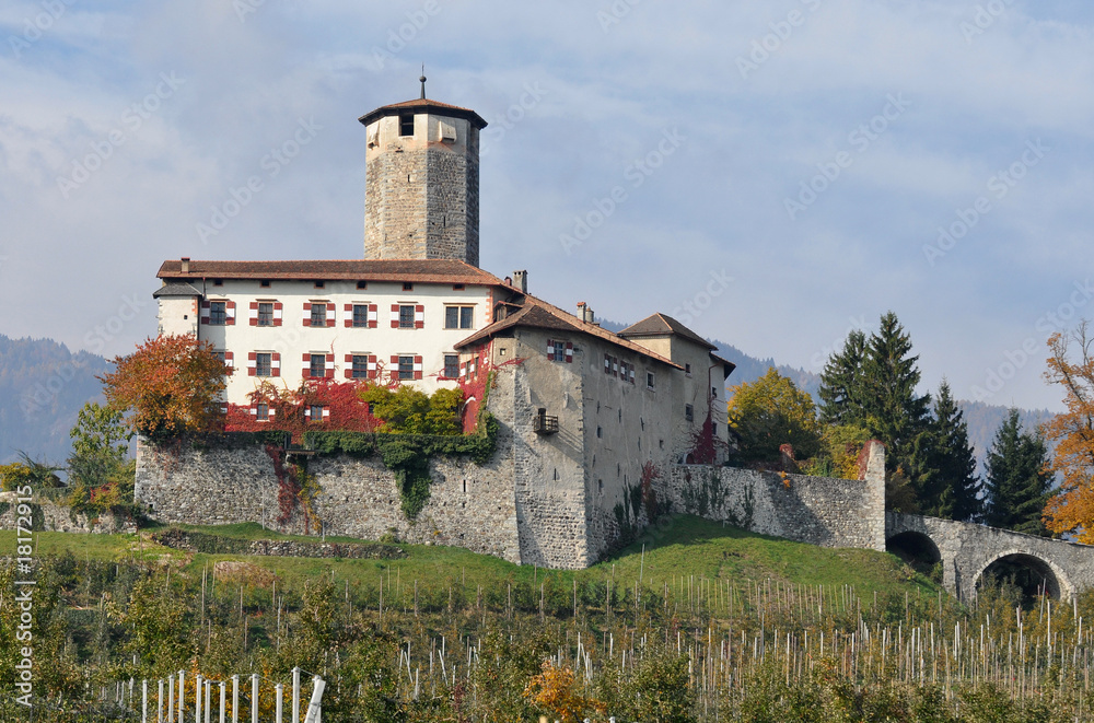 il castello di Tassullo, in Trentino