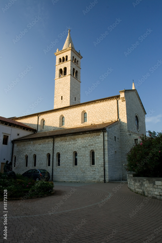 Church in the croatian city Pula