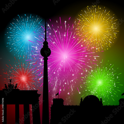 feuerwerk über berlin I
