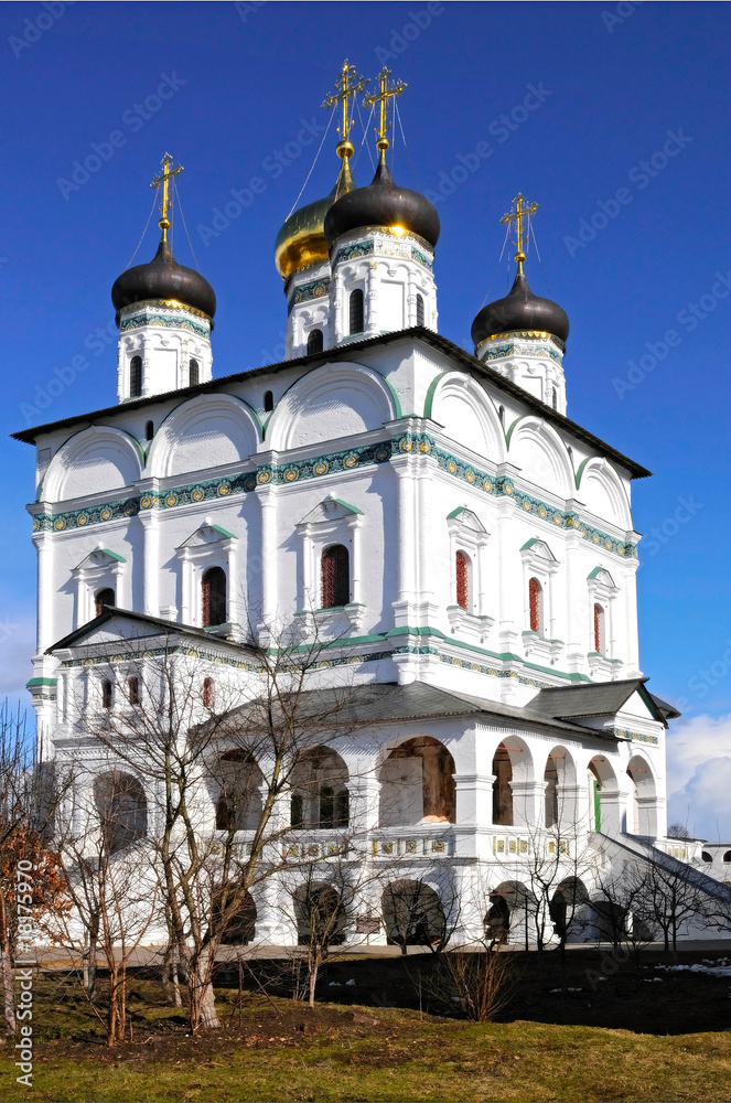 church in Joseph-Volokolamsk monastery, Russia