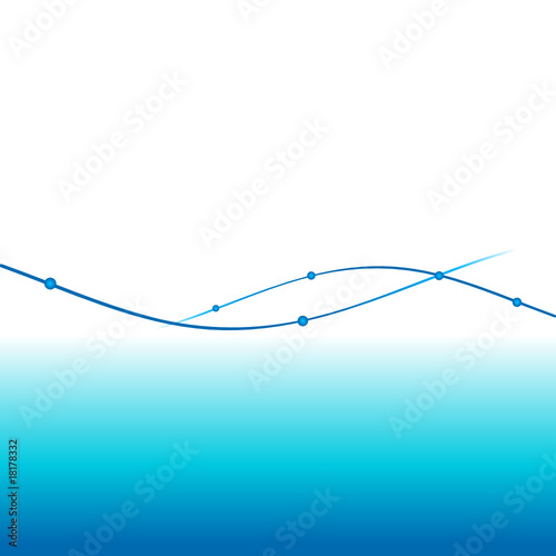 Abstract background wave