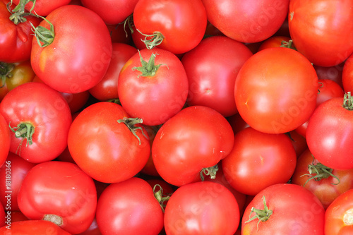 Background of tomatoes