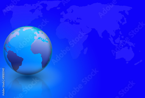 World Globe And Map