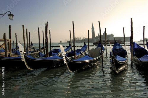 Gondolas in Venice © Mrkvica