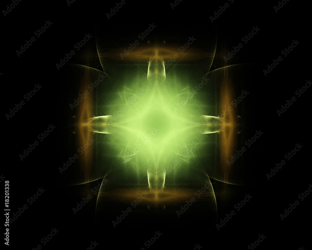 Obraz premium Abstract green background