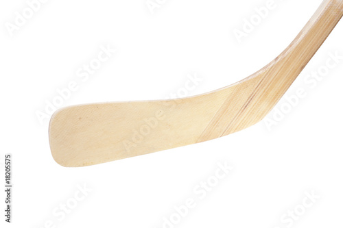 close up of an ice hockey stick