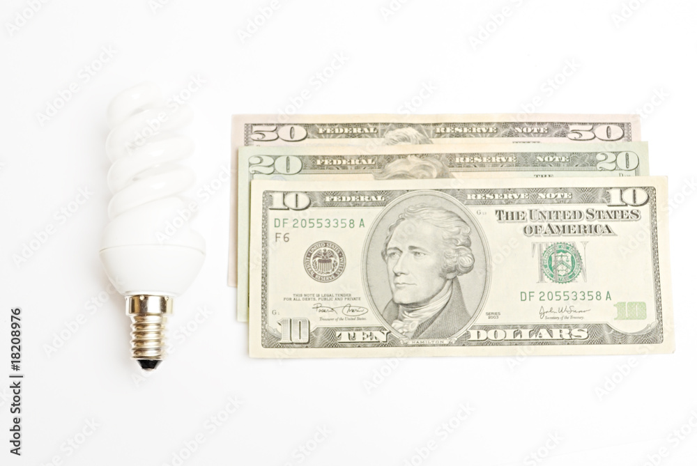 money and lamp money and lamp