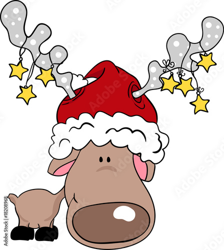 reindeer santa