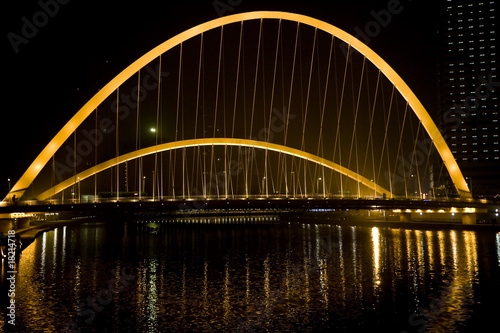 Modern Suspension Bridge © yang yu