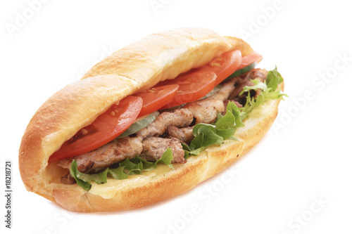 meat sandwich