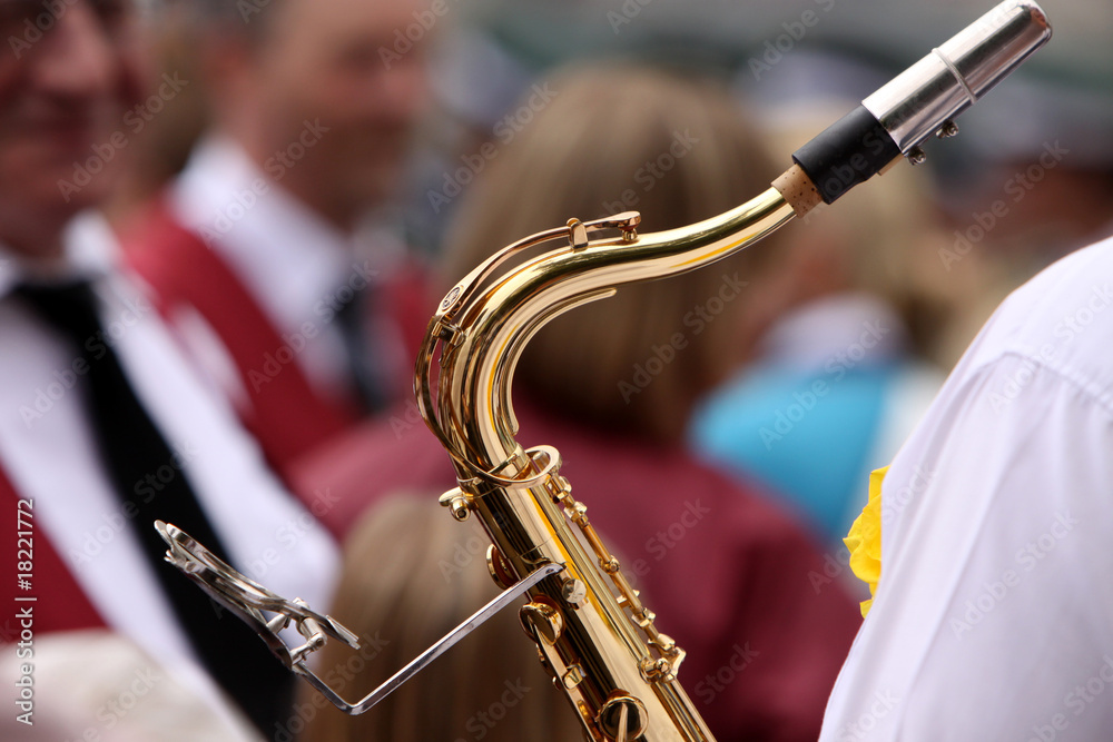 Saxophon StockFoto Adobe Stock