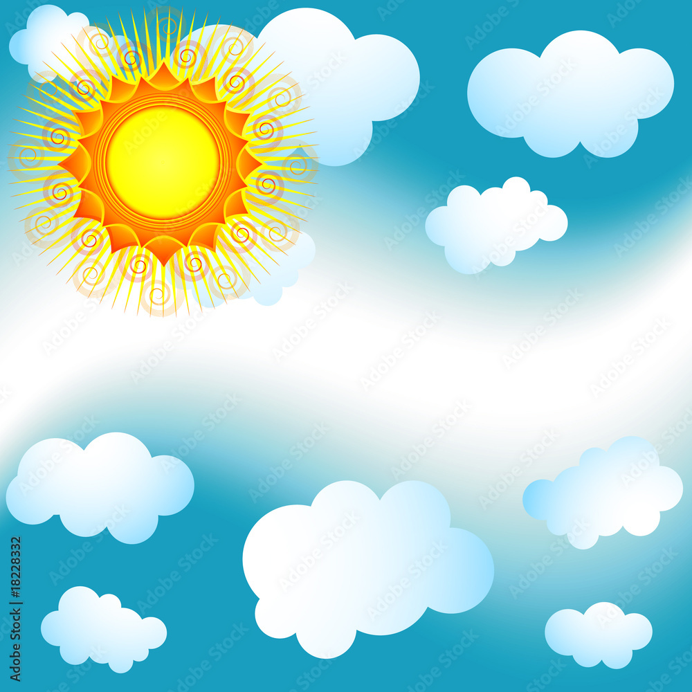 Spring  background (vector)