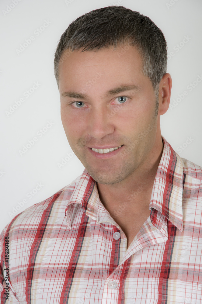 Fototapeta premium Sportlicher Mann