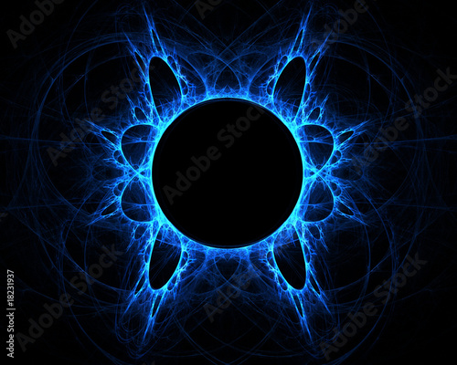 Abstract blue background