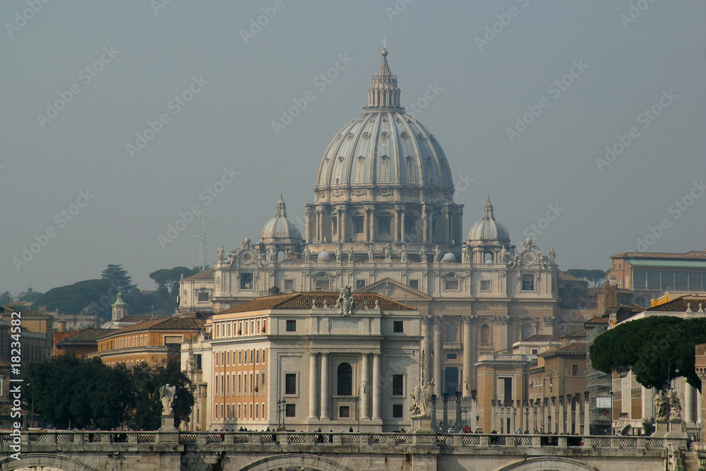 Photo of St. Peter's Basilica in Rome