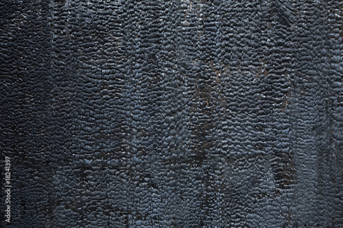 Texture of burned wood.