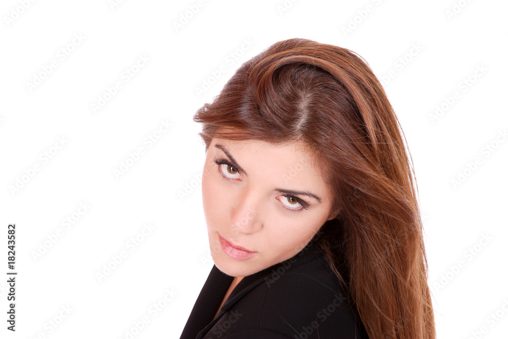 young attractive business woman young attractive business woman