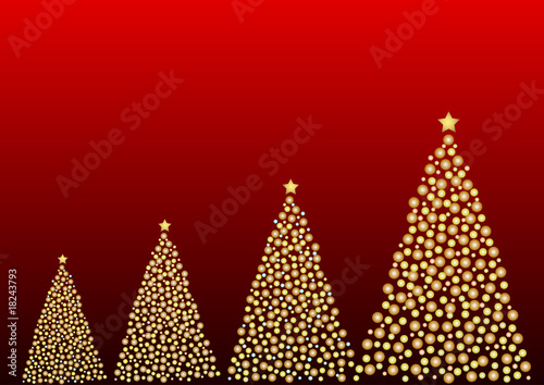 クリスマスツリー　イルミネーション