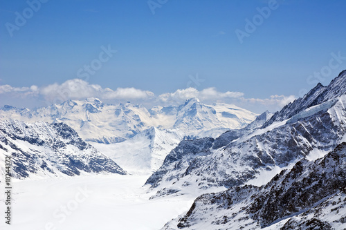 Famous Concordia platz in the Jungfrau region © swisshippo