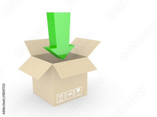 Box and arrow