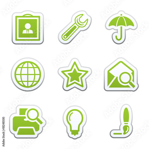 Sticker for web set 9