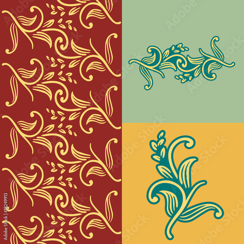 Vector seamless background