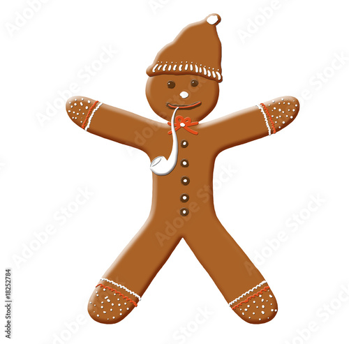 Stutenkerl mit Pfeife