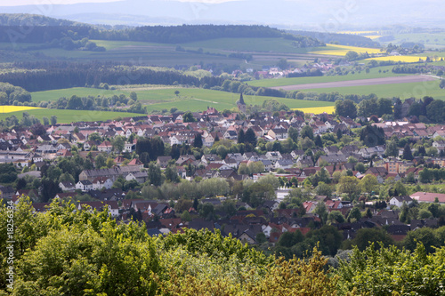 Barntrup vom Saalberg aus gesehen