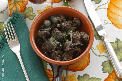 Lumache al vino teroldego - Secondi di carne Trentino A A photo