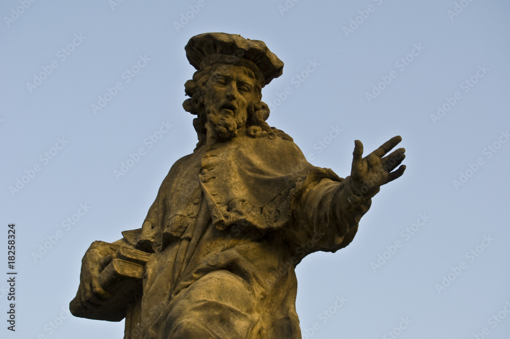Statue at the Charles bridge