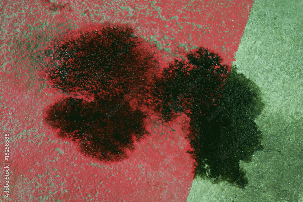 Fototapeta premium Grosse tache d'huile