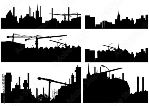 City skyline illustration
