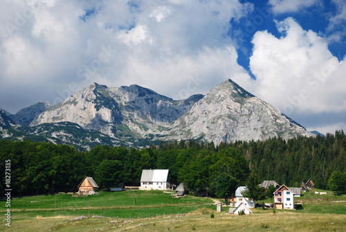 high mountain village