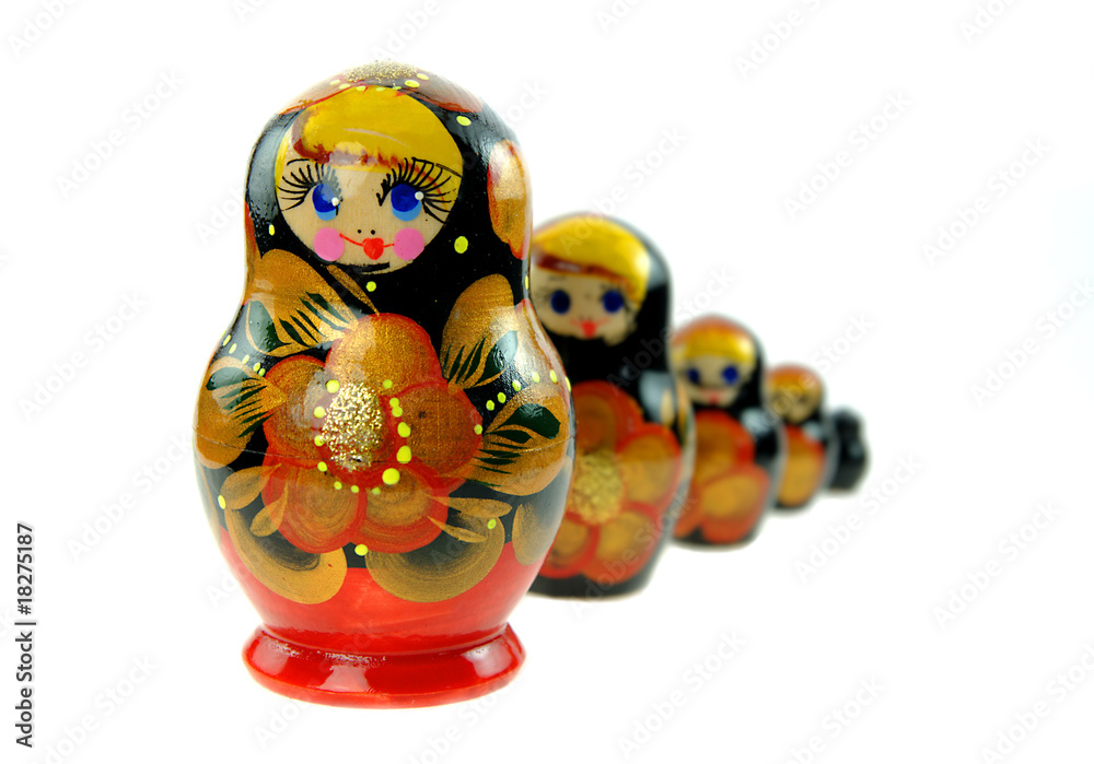Russian dolls matruska