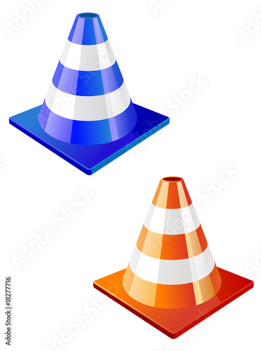 Traffic cone icon