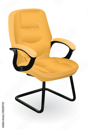 The comfortable armchair