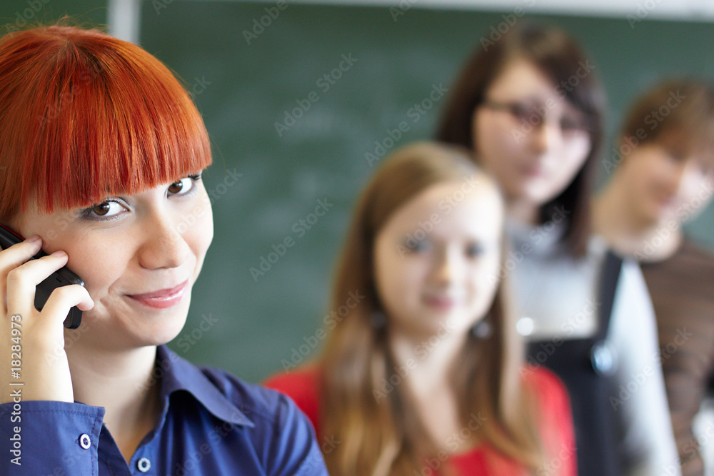 Obraz premium the students