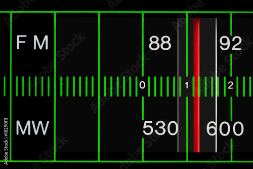vintage radio tuner