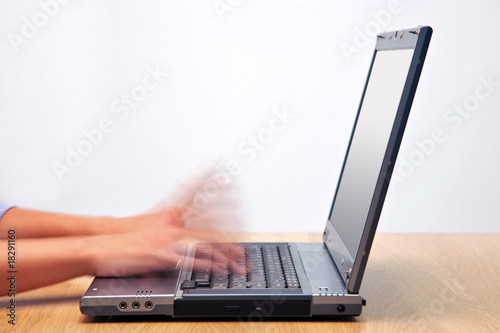 Fotografi Speed typing