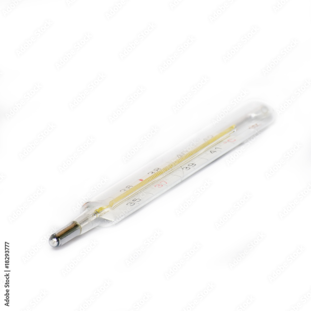 thermometer isolated