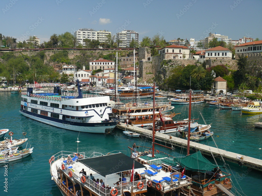 Hafen in Antalya, Türkei