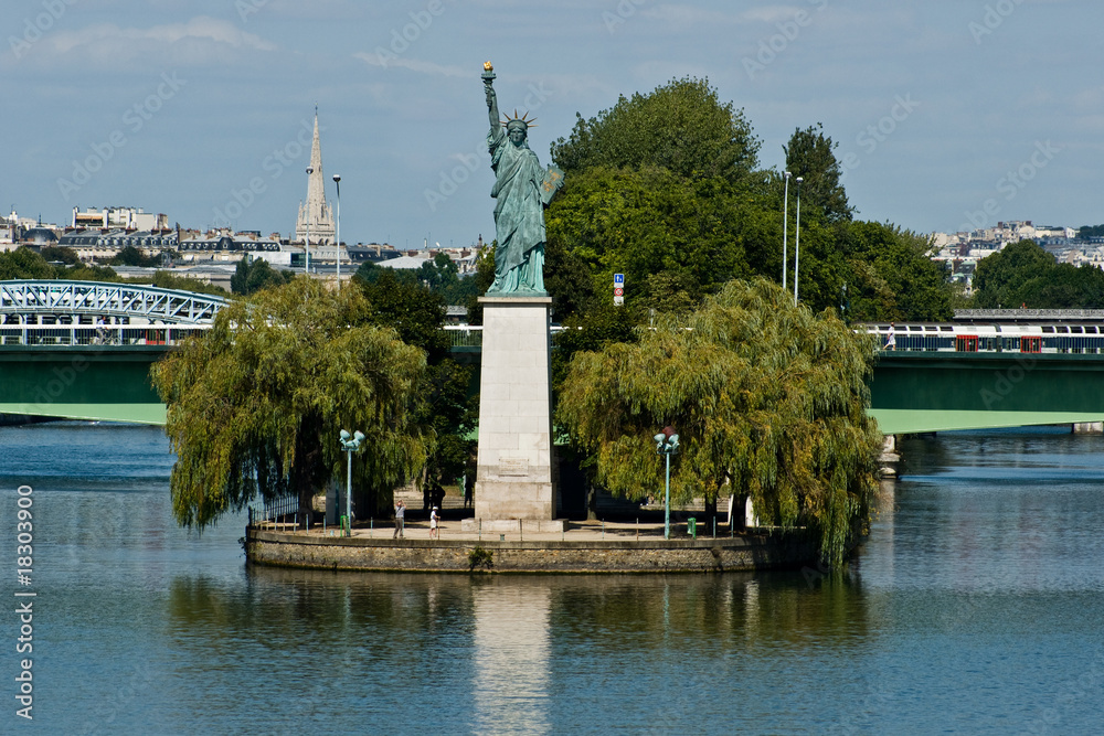 Paris, statue de la liberté