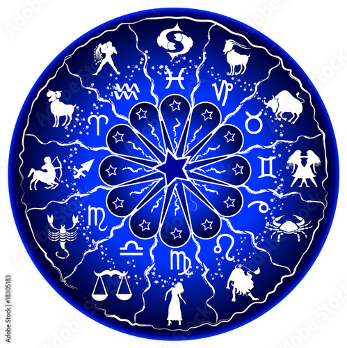 sternzeichen scheibe - horoskop