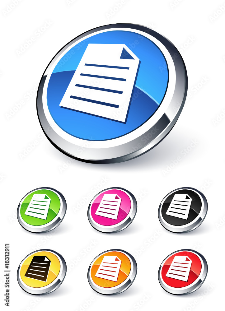 icône fichier / document icône fichier / document