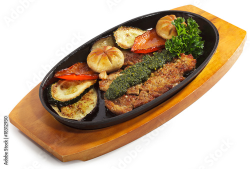 Japanese Cuisine - Pork with Vegetables